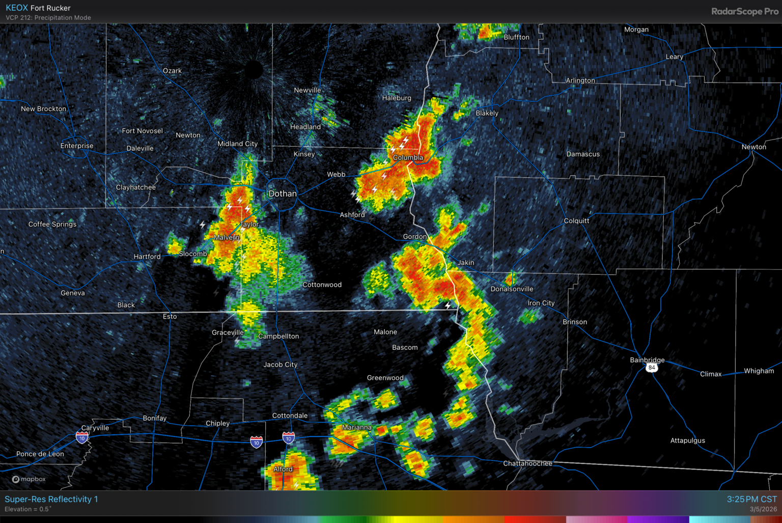 Spotty Showers Tomorrow; A Few Weekend Storms | Alabama Weather Network
