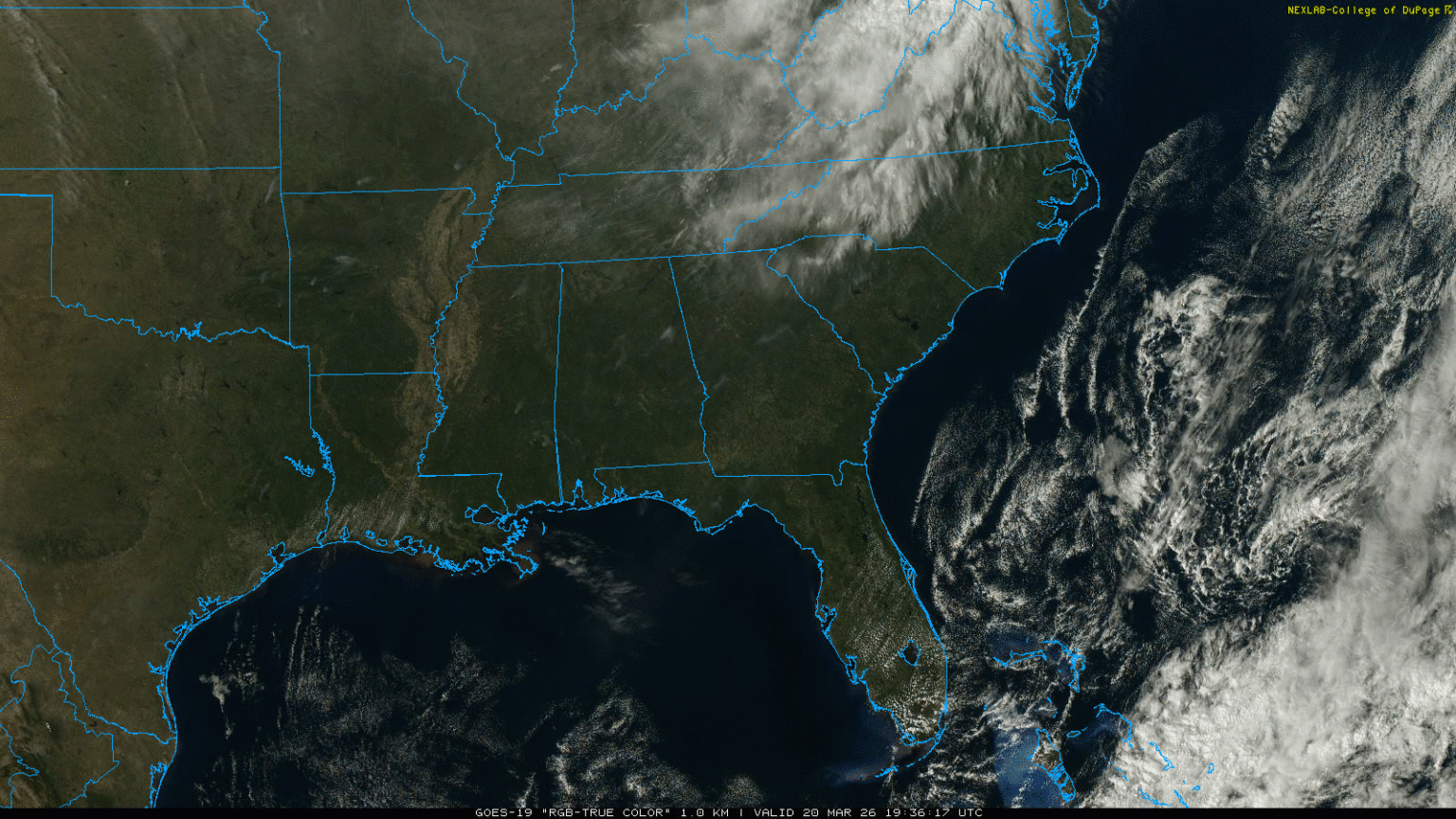 Warm, Dry Weekend Ahead; Dry Pattern Much Of Next Week | Alabama ...