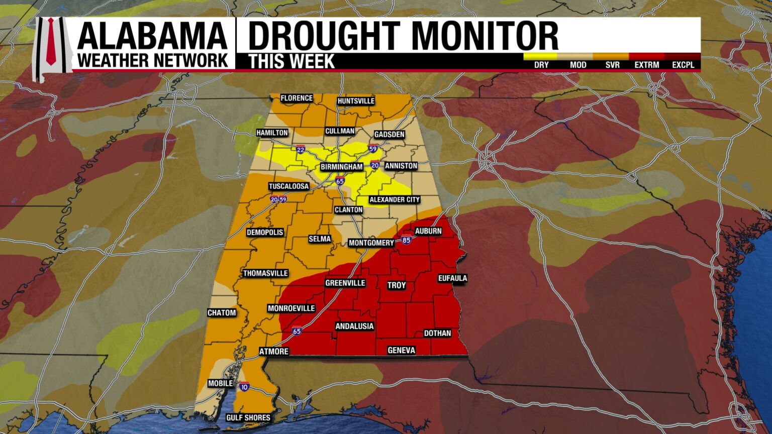 Pattern Change Tonight | Alabama Weather Network