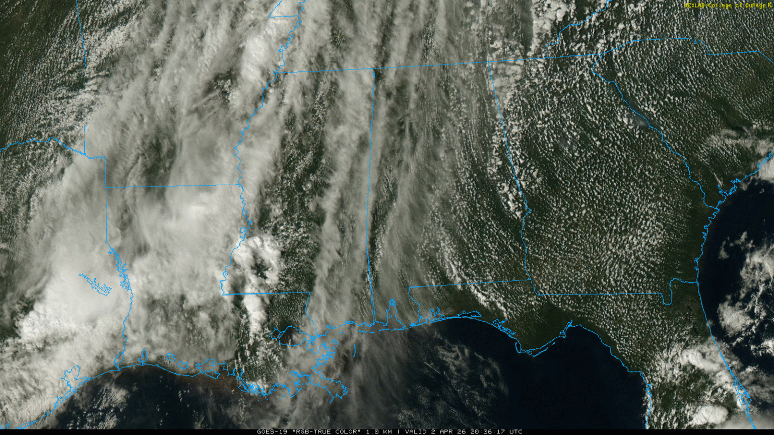 Warm Through Saturday; Cold Front Arrives Easter Sunday | Alabama ...
