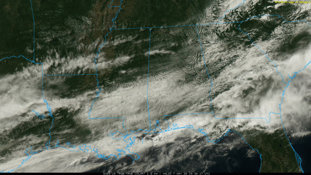 Dry/Cooler Tonight; Some Rain Over The Weekend | Alabama Weather Network