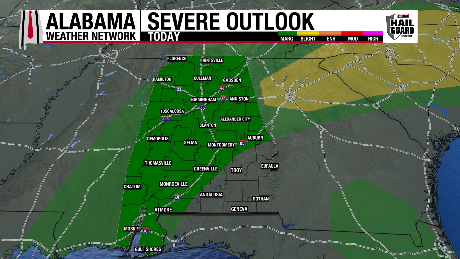 Thunderstorms This Afternoon