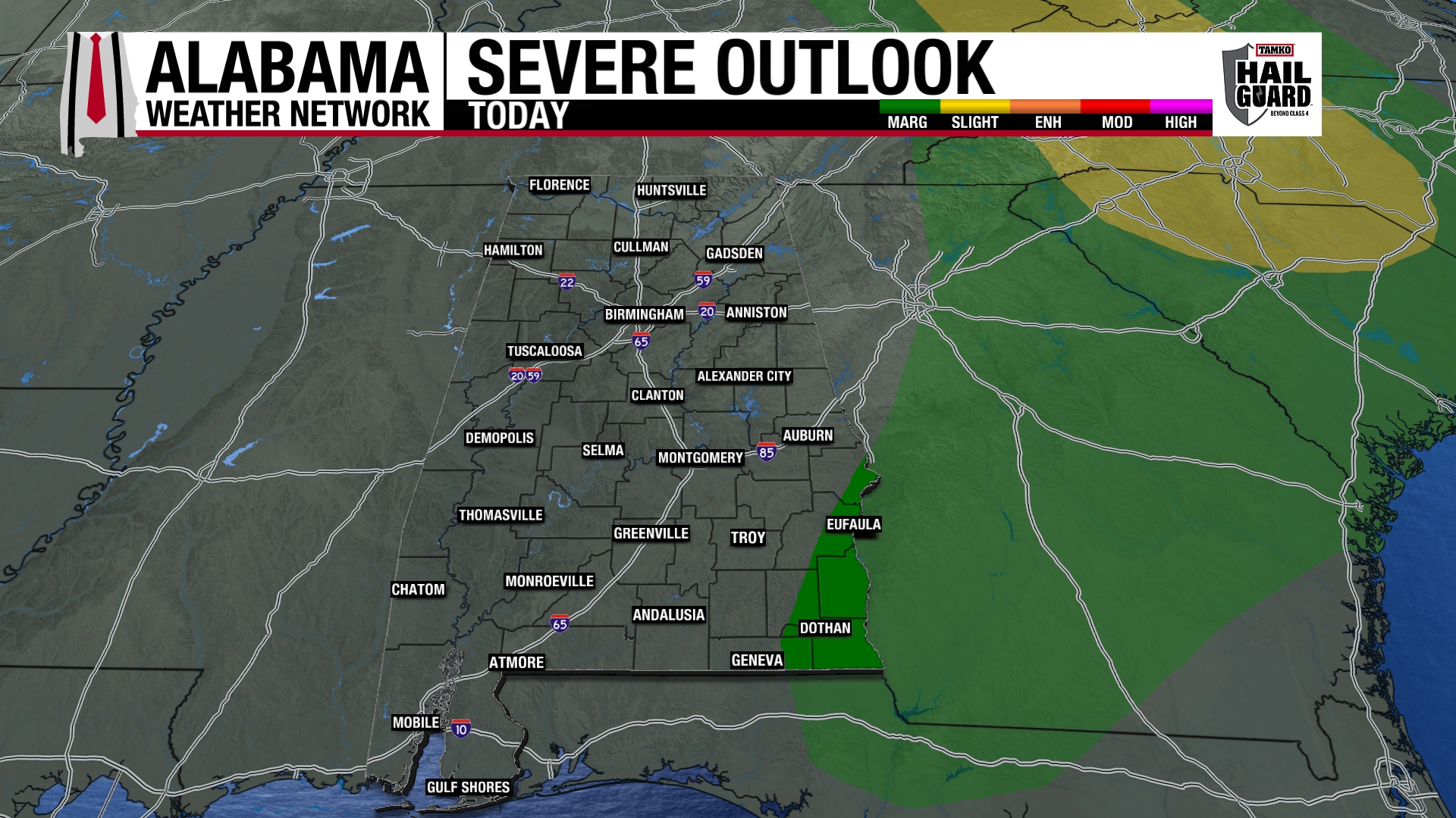 Persistent Heat, Storms Possible in the Southeast