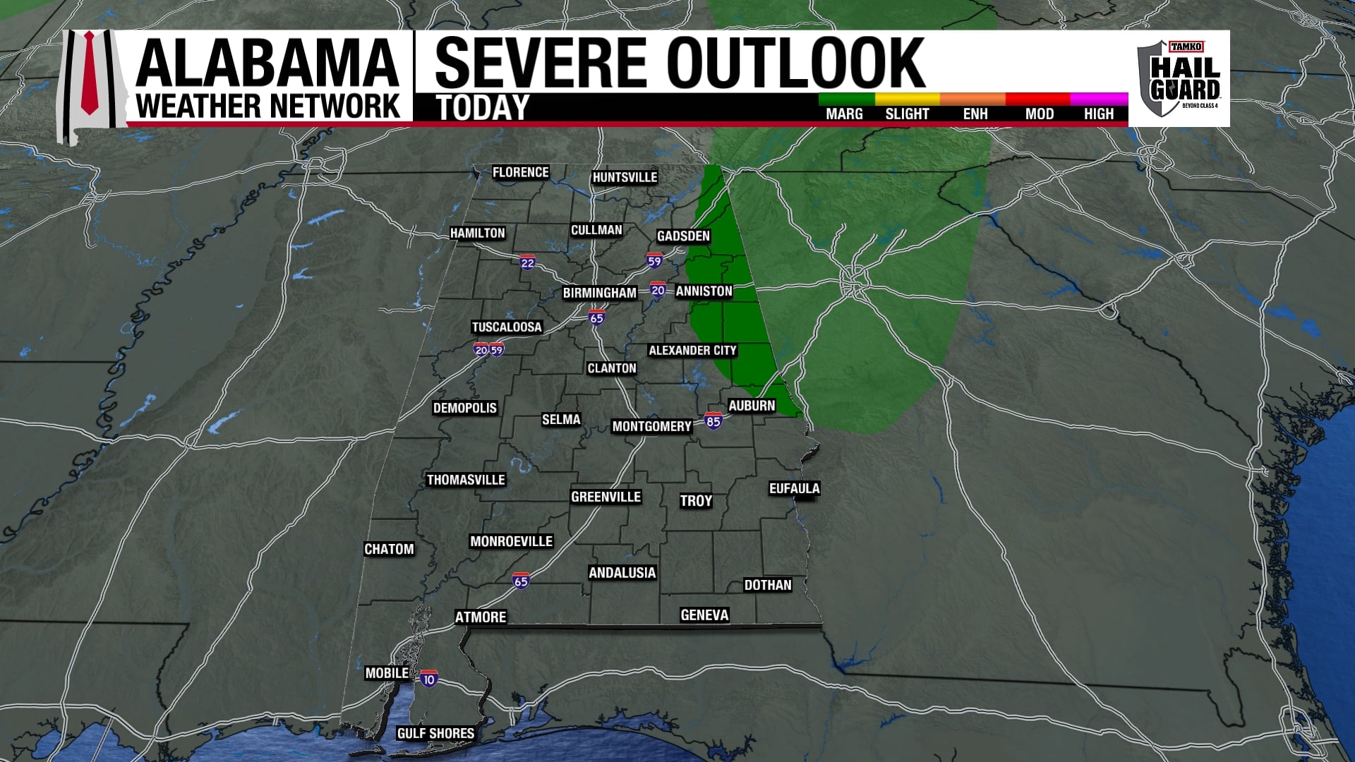 Still Hot Today, Scattered Storms Possible