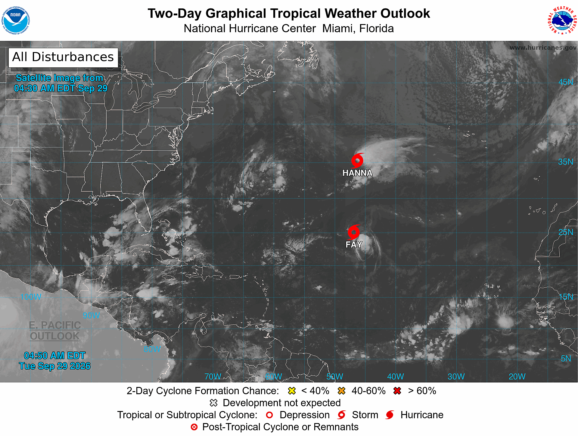 Generally Dry Through Thursday; Wet Weekend Ahead