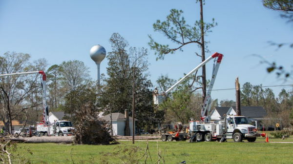 Restoring Service After Hurricane Isaias