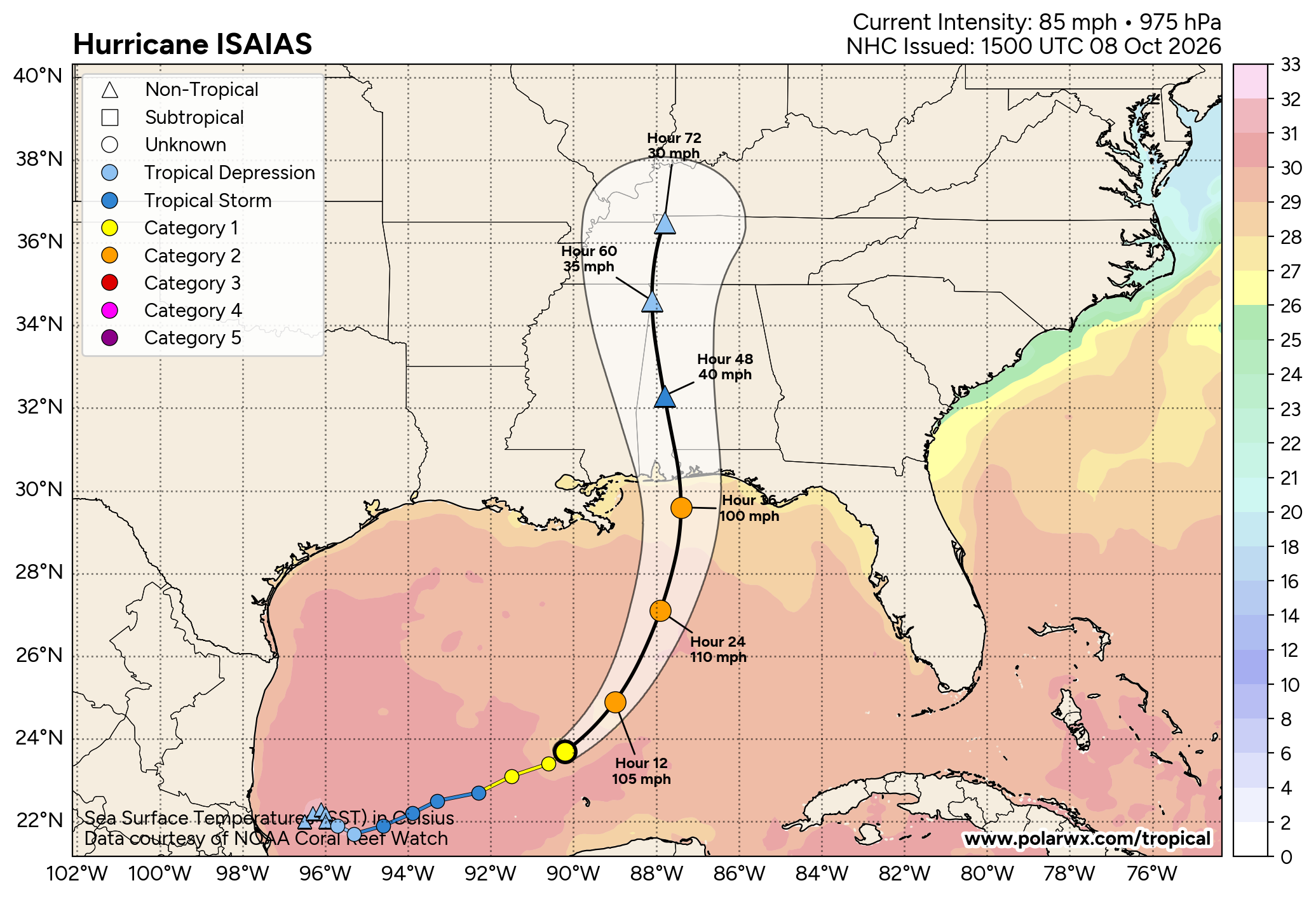 Isaias Makes Landfall Tomorrow Night; Wind/Rain Statewide As It Moves North