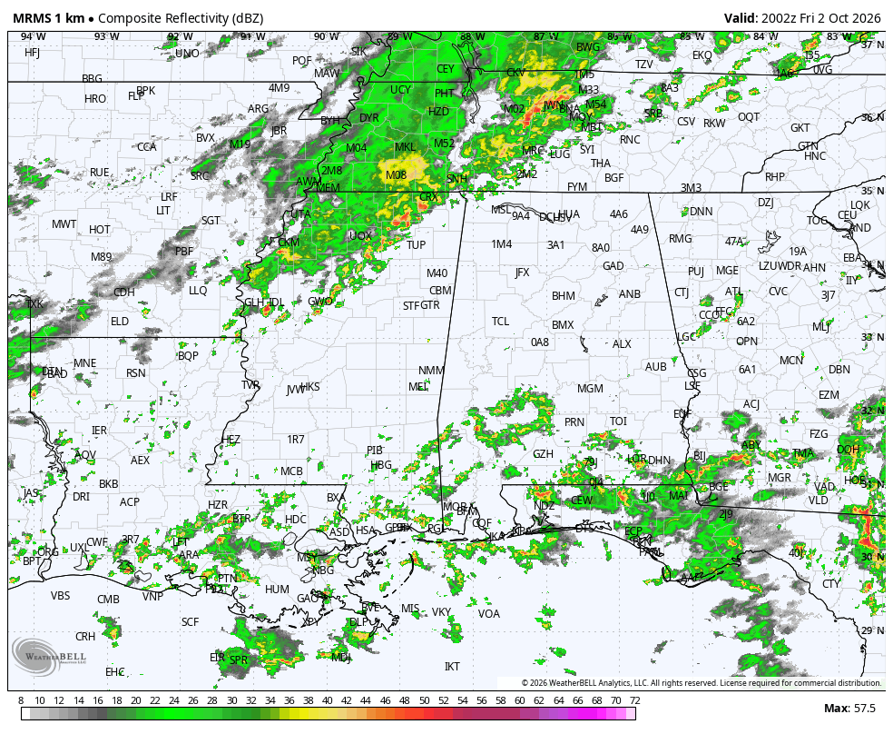 A Few Showers Tomorrow; Rain More Widespread Sunday